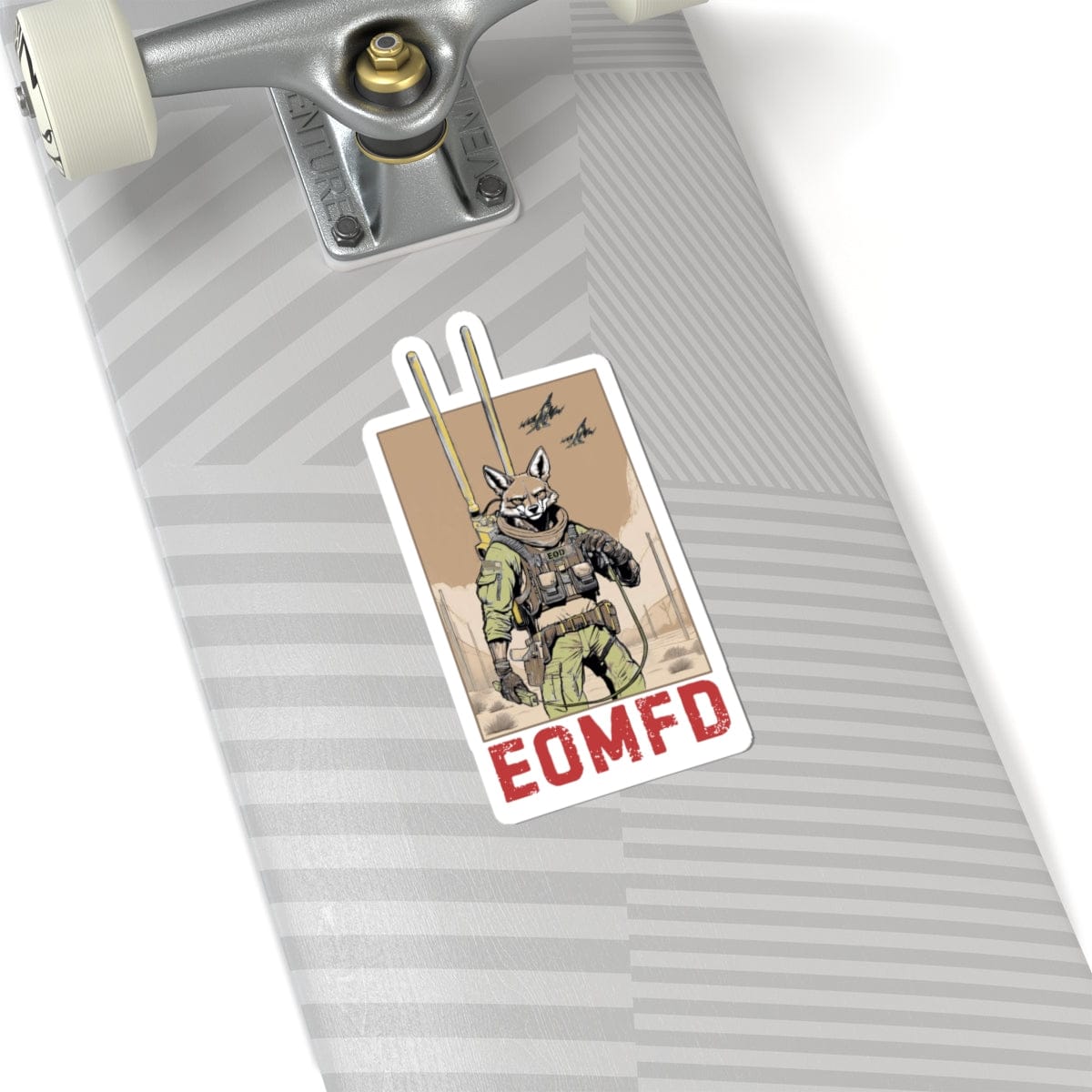 K-Factor Supply Co Coyote Ugly EOMFD Sticker