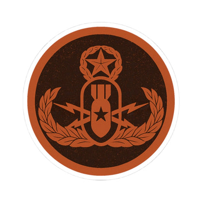 K-Factor Supply Co Crab Icon (Autumn) Sticker 3" × 3"