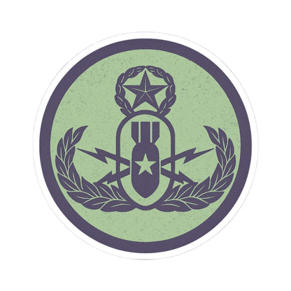 K-Factor Supply Co Crab Icon (Mint) Sticker 3" × 3"