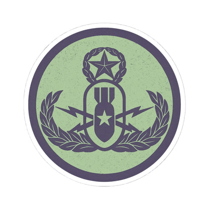 K-Factor Supply Co Crab Icon (Mint) Sticker 6" × 6"