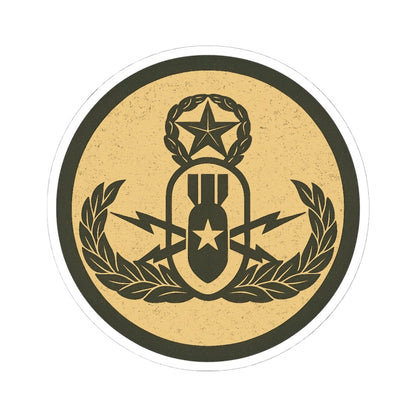 K-Factor Supply Co Crab Icon (Subdued) Sticker 6" × 6"