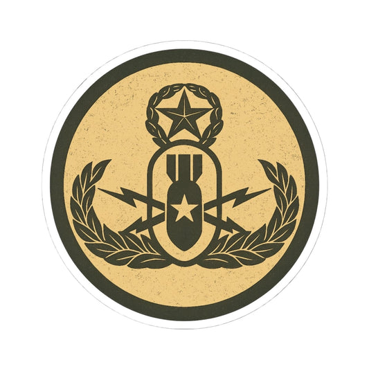 K-Factor Supply Co Crab Icon (Subdued) Sticker 6" × 6"