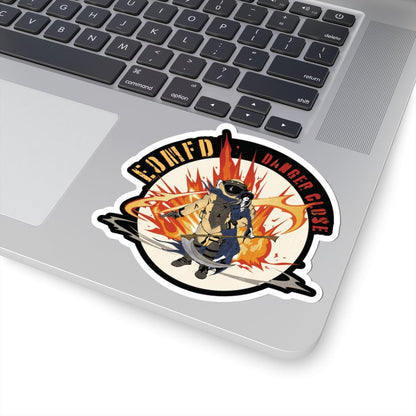 K-Factor Supply Co Danger Close Mk 2 Sticker