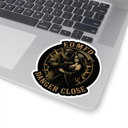 K-Factor Supply Co Danger Close Sticker
