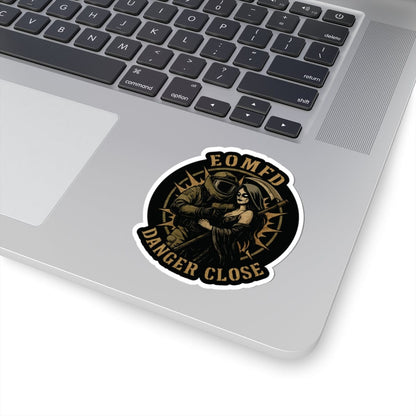 K-Factor Supply Co Danger Close Sticker