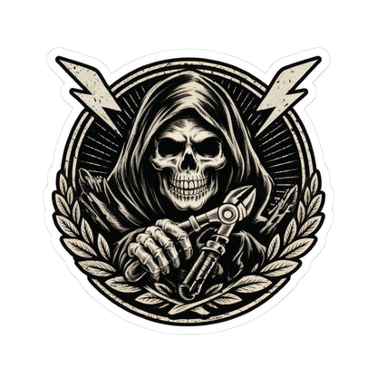 K-Factor Supply Co Dangerous Cut Sticker 3" × 3"