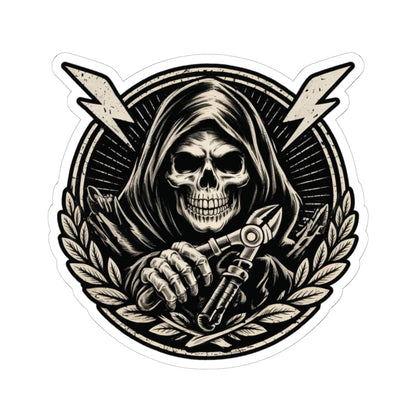 K-Factor Supply Co Dangerous Cut Sticker 6" × 6"