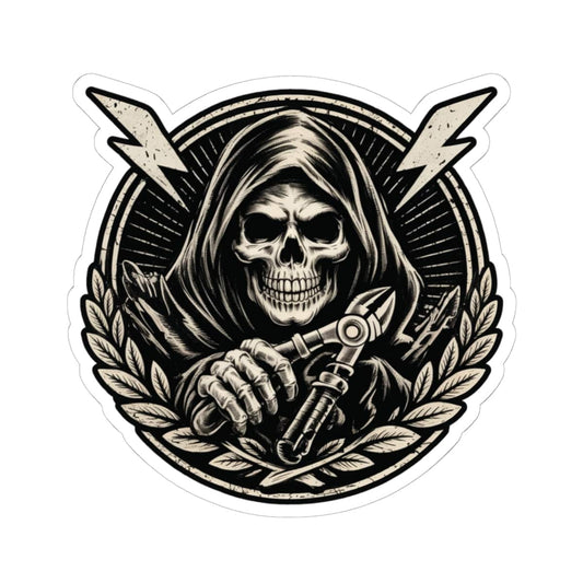 K-Factor Supply Co Dangerous Cut Sticker 6" × 6"