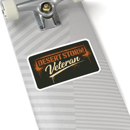 K-Factor Supply Co Desert Storm Veteran Sticker