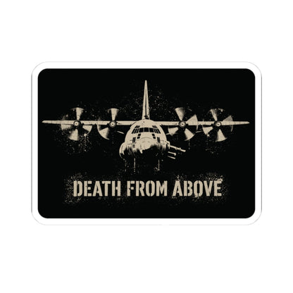 K-Factor Supply Co DFA AC-130 Sticker 3" × 3"