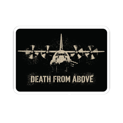 K-Factor Supply Co DFA AC-130 Sticker 4" × 4"