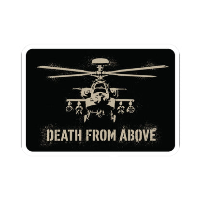 K-Factor Supply Co DFA AH-64D Sticker 2" × 2"