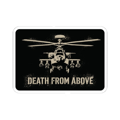 K-Factor Supply Co DFA AH-64D Sticker 6" × 6"