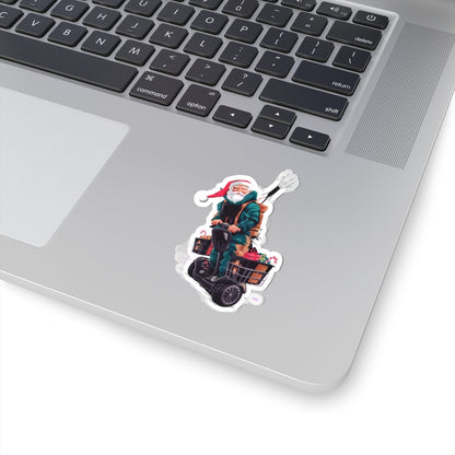 K-Factor Supply Co Downrange Santa Sticker