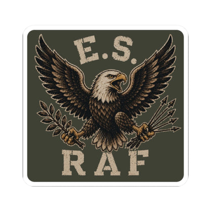 K-Factor Supply Co Eagle Squadron Mk 2 - RAF Sticker 2" × 2"