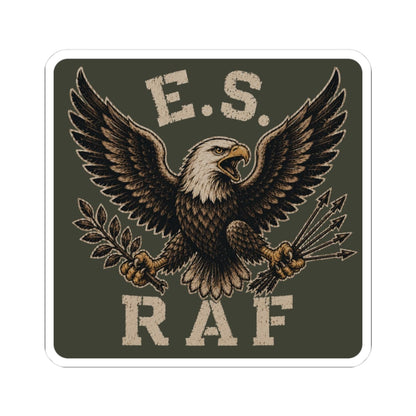 K-Factor Supply Co Eagle Squadron Mk 2 - RAF Sticker 3" × 3"