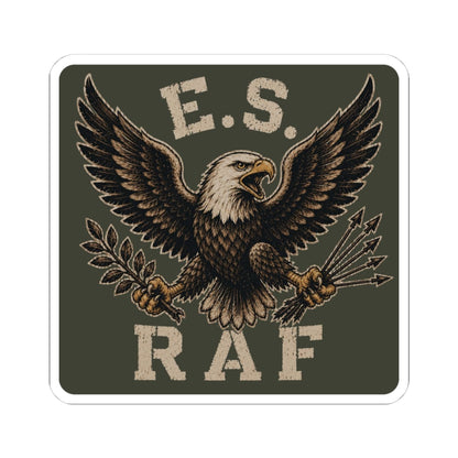K-Factor Supply Co Eagle Squadron Mk 2 - RAF Sticker 4" × 4"