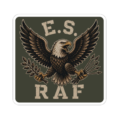 K-Factor Supply Co Eagle Squadron Mk 2 - RAF Sticker 6" × 6"