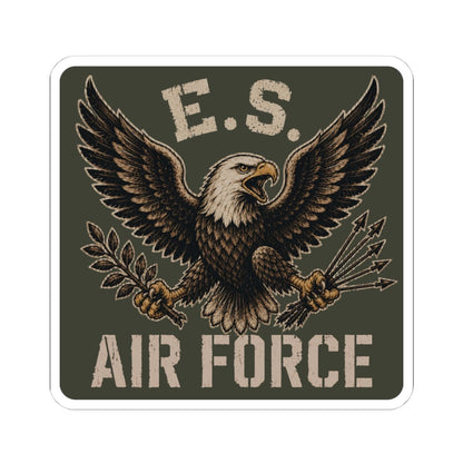 K-Factor Supply Co Eagle Squadron Mk 2 - USAF Sticker 4" × 4"