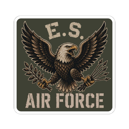 K-Factor Supply Co Eagle Squadron Mk 2 - USAF Sticker 6" × 6"