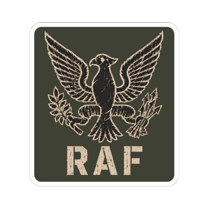 K-Factor Supply Co Eagle Squadron - RAF Sticker 4" × 4"