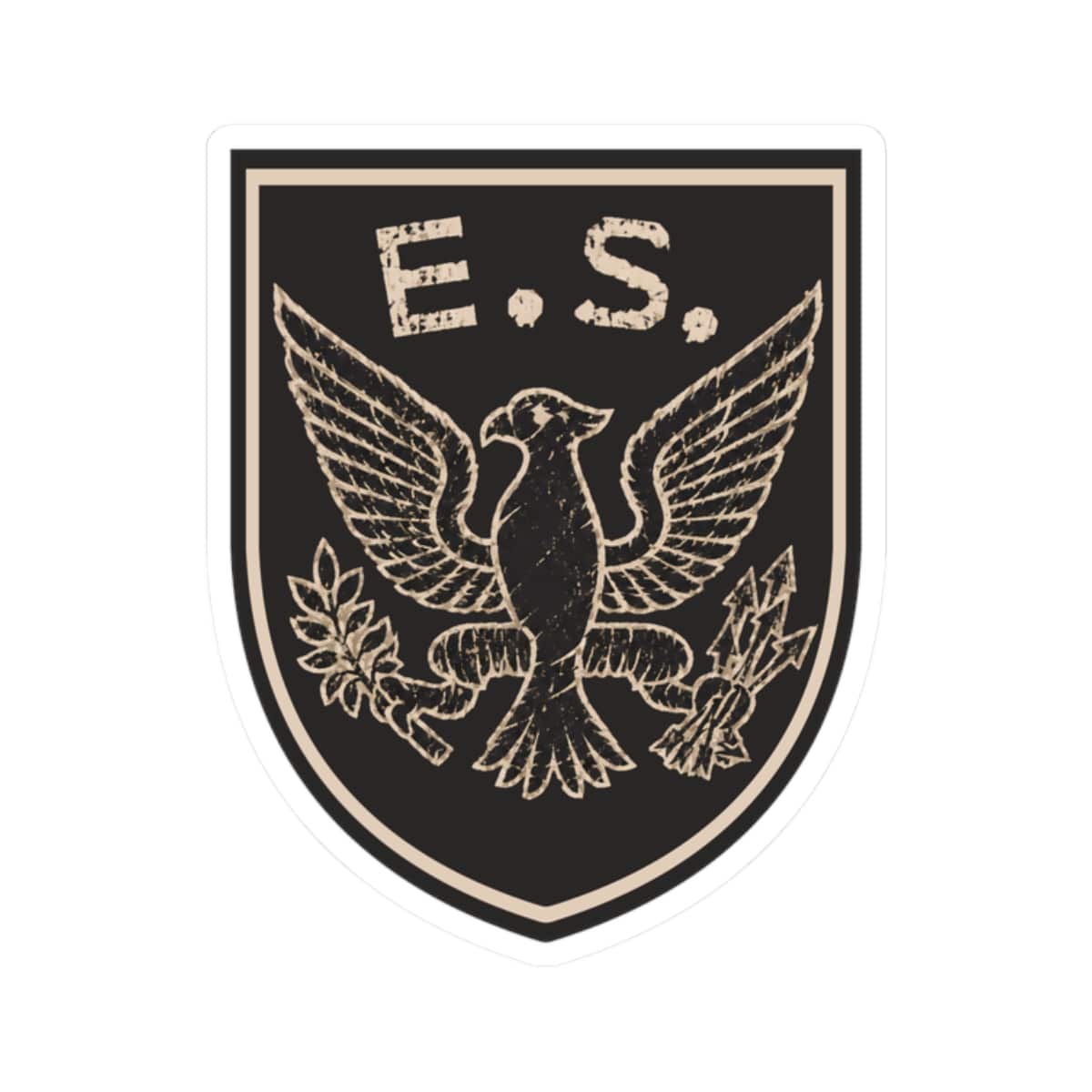 K-Factor Supply Co Eagle Squadron Sticker 2" × 2"