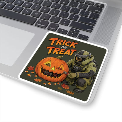 K-Factor Supply Co EOD Trick-or-Treat Sticker