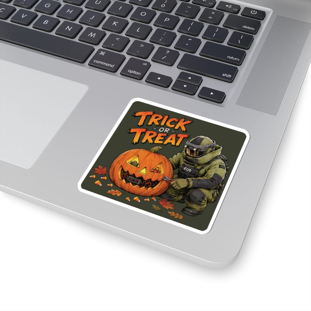 K-Factor Supply Co EOD Trick-or-Treat Sticker