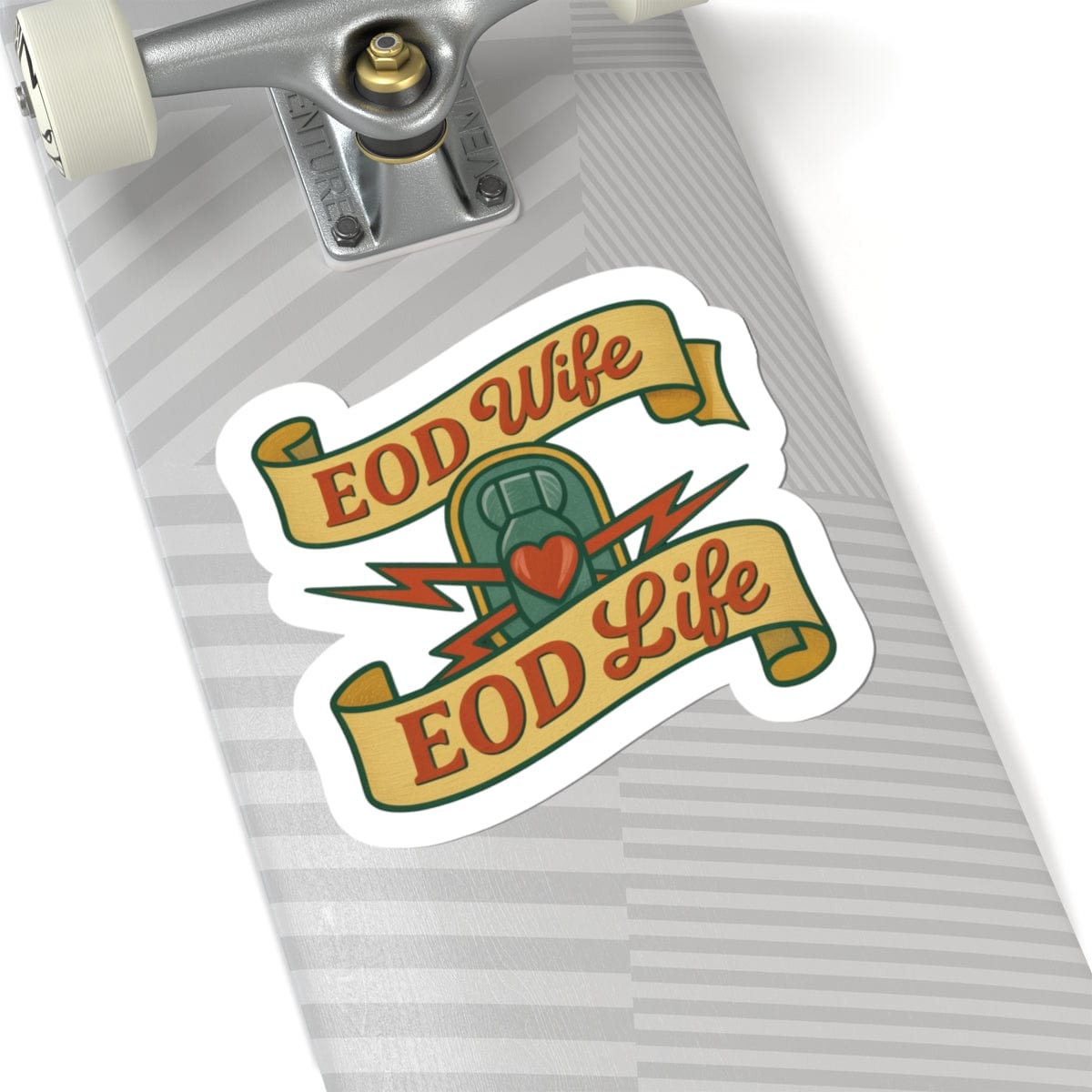 K-Factor Supply Co EOD Wife EOD Life Sticker