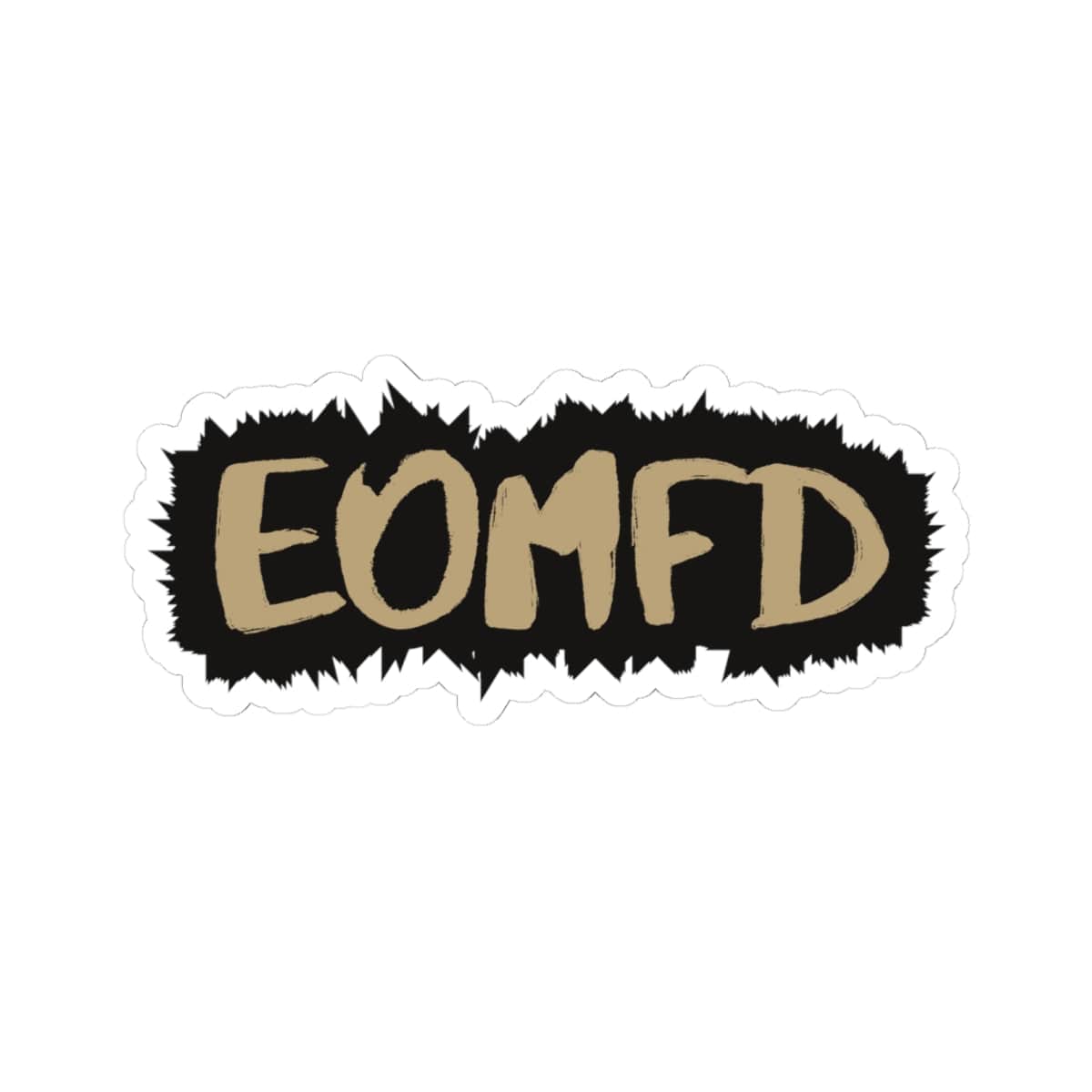 K-Factor Supply Co EOMFD Graffiti Sticker 6" × 6"