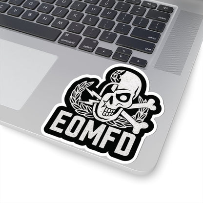 K-Factor Supply Co EOMFD Skully Crab Sticker