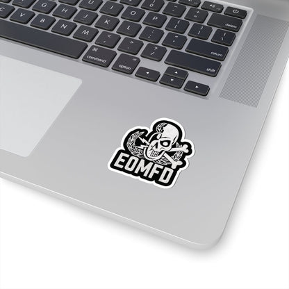 K-Factor Supply Co EOMFD Skully Crab Sticker