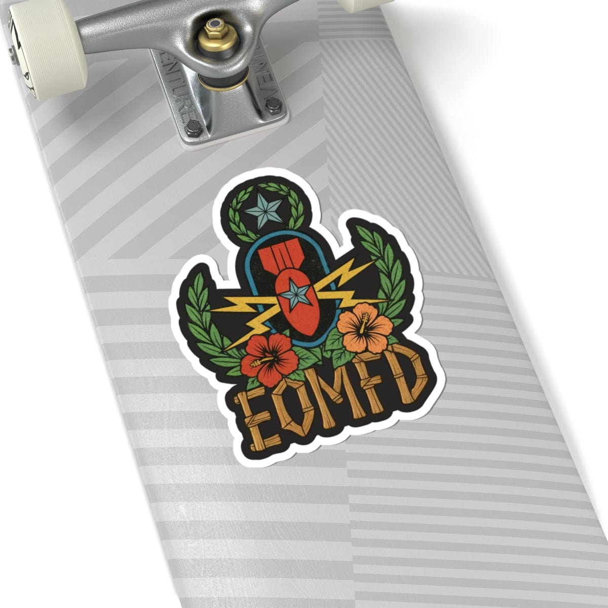 K-Factor Supply Co EOMFD Tropical Sticker