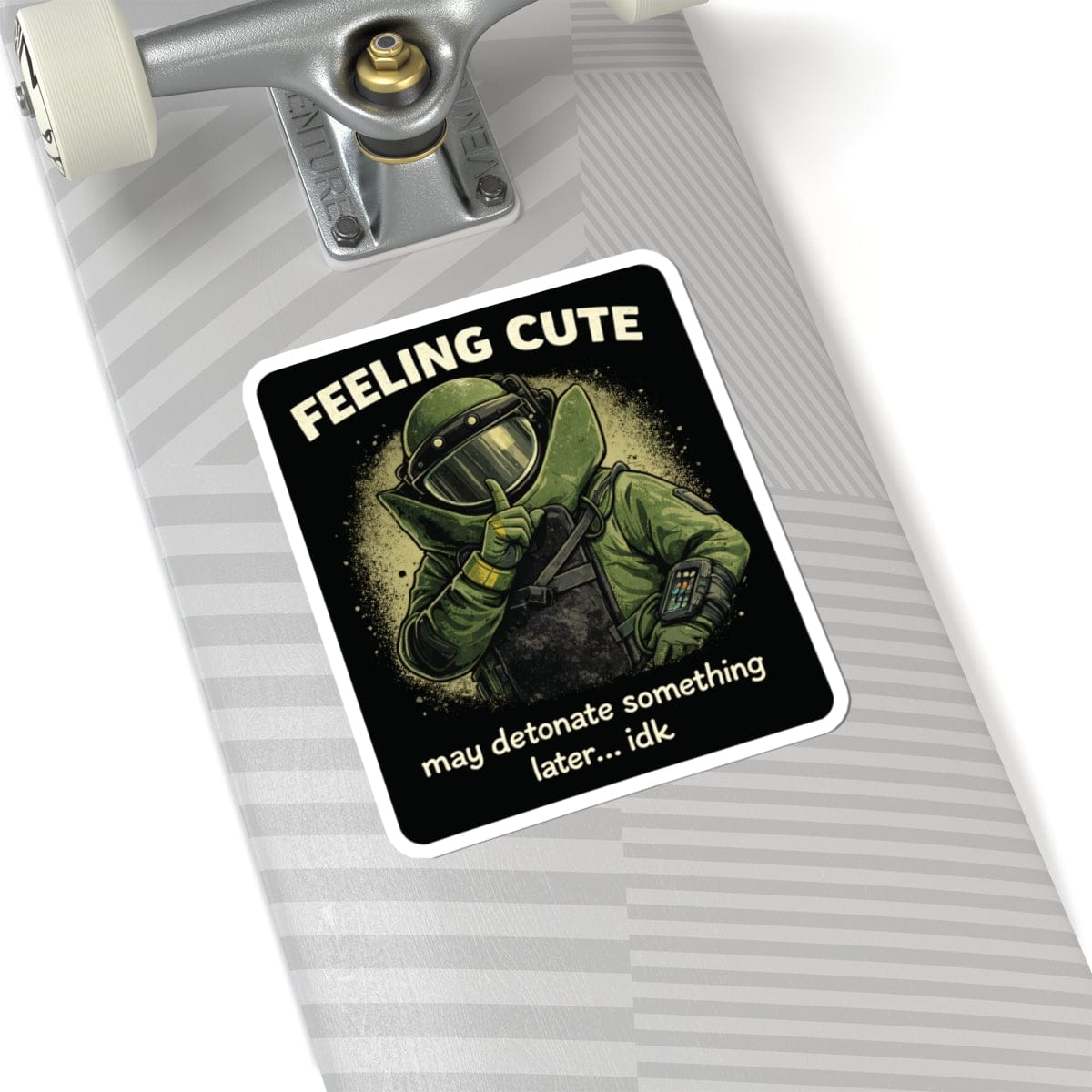 K-Factor Supply Co Feeling Cute Sticker