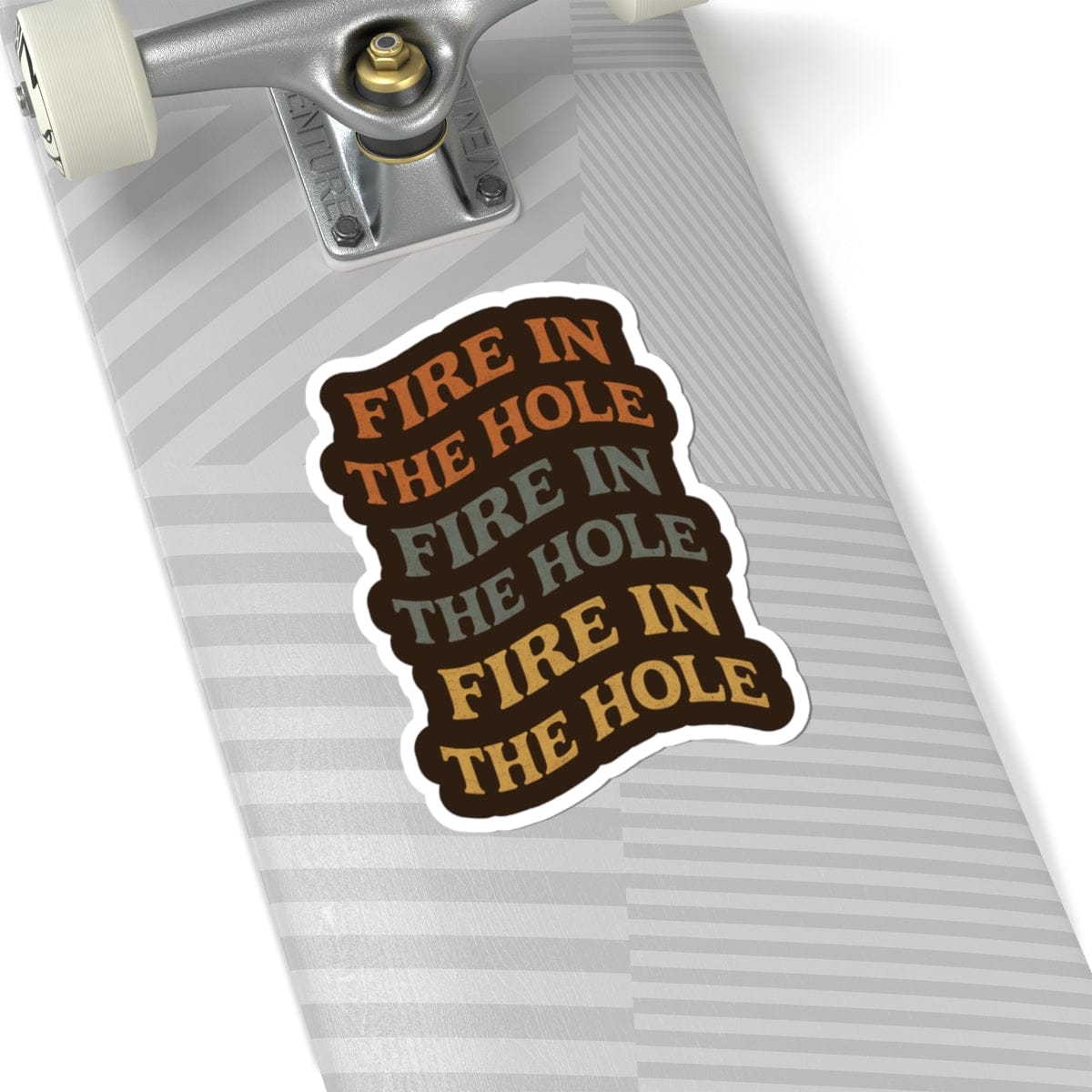 K-Factor Supply Co Fire in the Hole Sticker