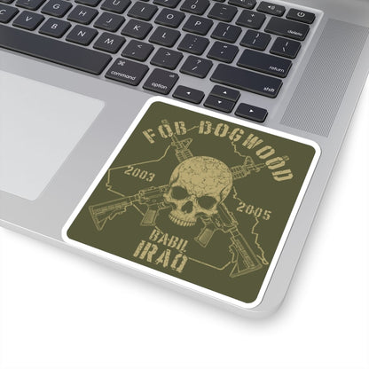 K-Factor Supply Co FOB Dogwood - Skulls & Carbines Sticker