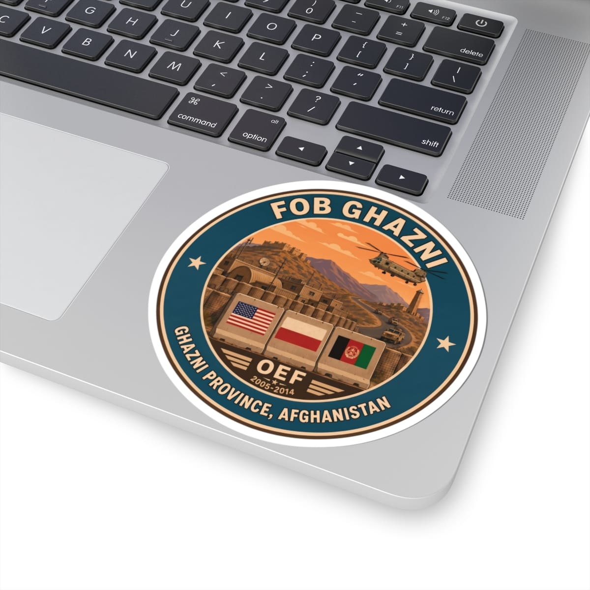 K-Factor Supply Co FOB Ghazni Icon Mk 1 Sticker