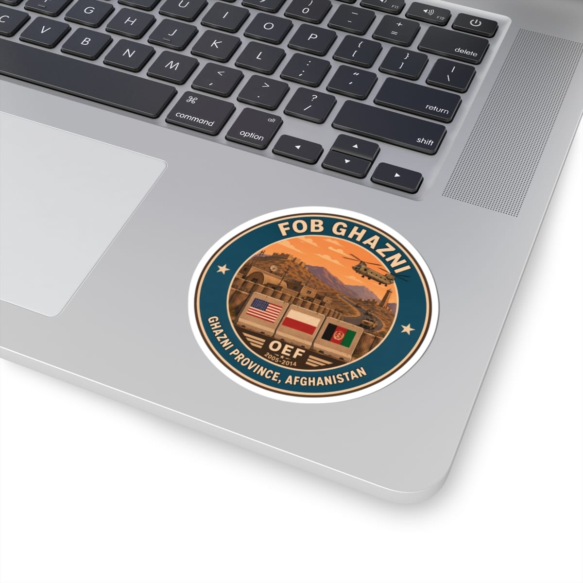 K-Factor Supply Co FOB Ghazni Icon Mk 1 Sticker