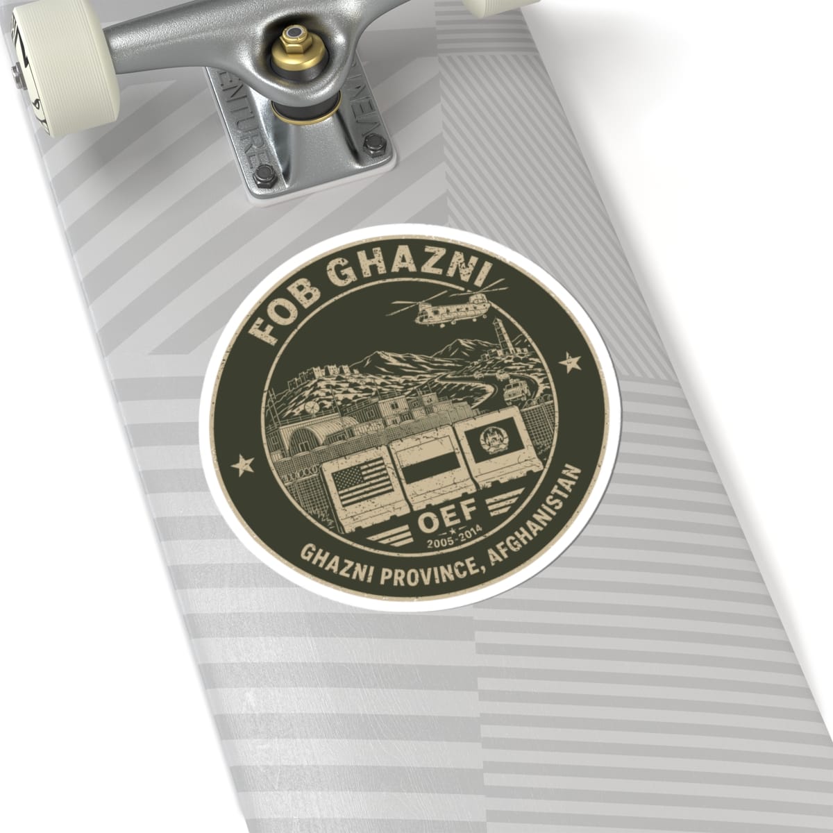 K-Factor Supply Co FOB Ghazni Icon Mk 2 Sticker