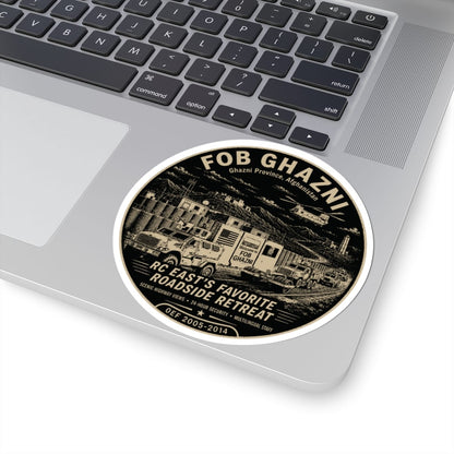 K-Factor Supply Co FOB Ghazni Roadside Retreat Sticker