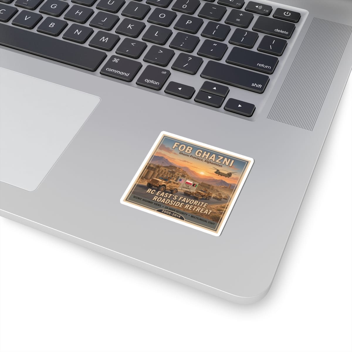 K-Factor Supply Co FOB Ghazni Travel Sticker