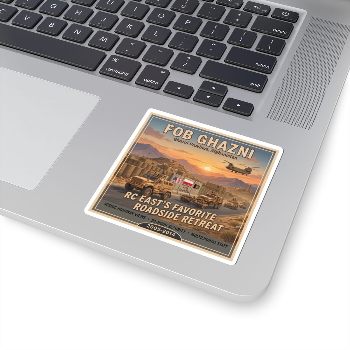 K-Factor Supply Co FOB Ghazni Travel Sticker