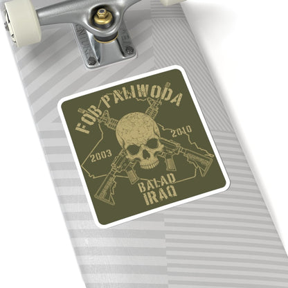K-Factor Supply Co FOB Paliwoda - Skull & Carbines Sticker