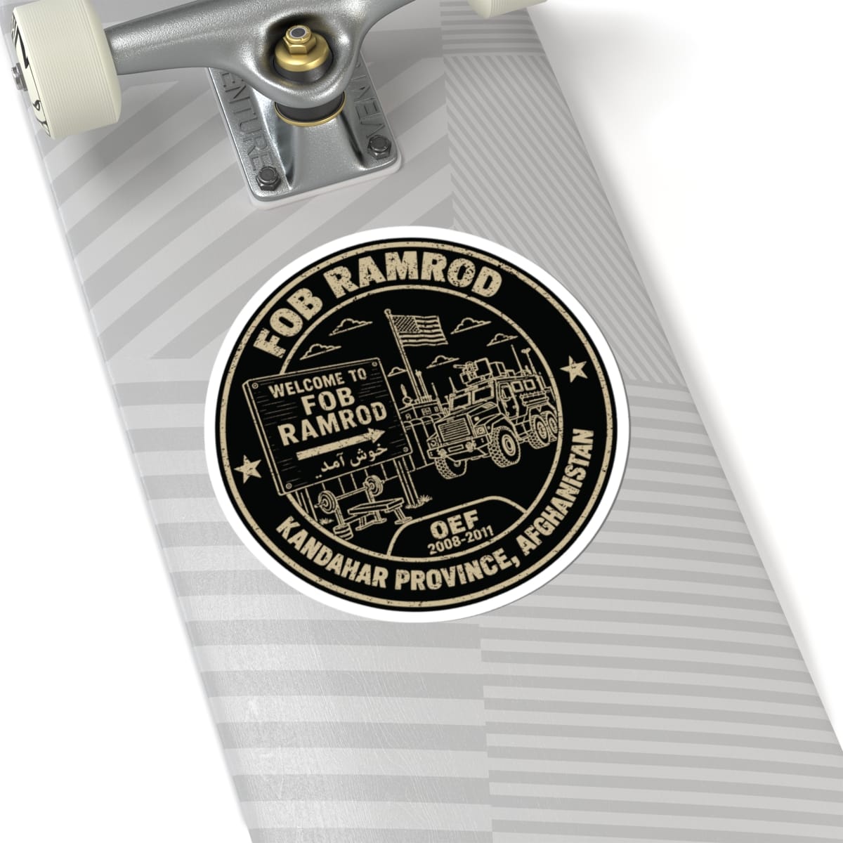 K-Factor Supply Co FOB Ramrod Icon Mk 2 Sticker