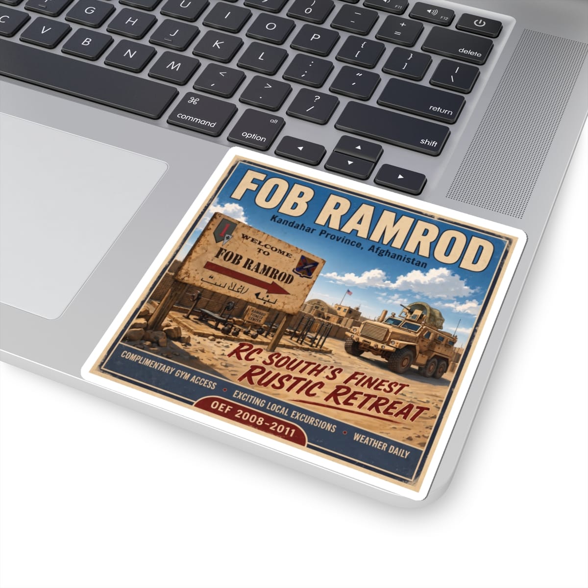 K-Factor Supply Co FOB Ramrod Travel Sticker