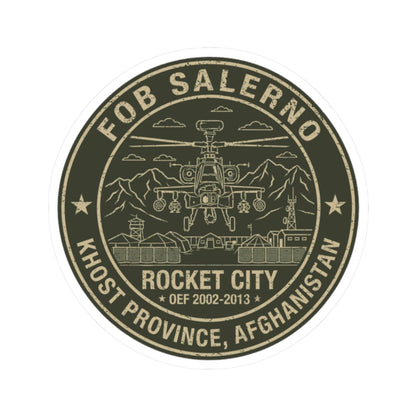 K-Factor Supply Co FOB Salerno Icon Mk 2 Sticker 2" × 2"