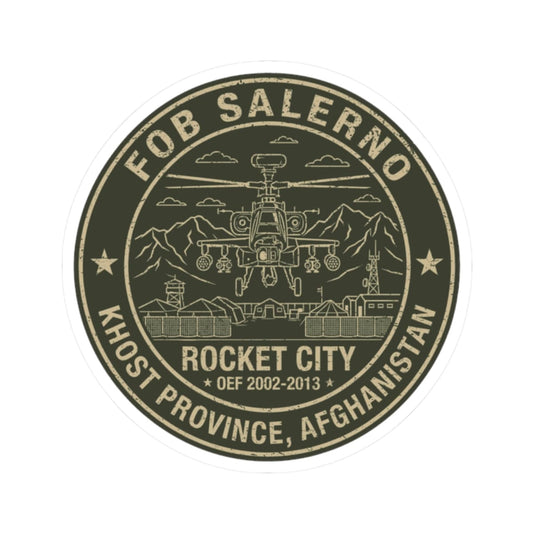 K-Factor Supply Co FOB Salerno Icon Mk 2 Sticker 2" × 2"