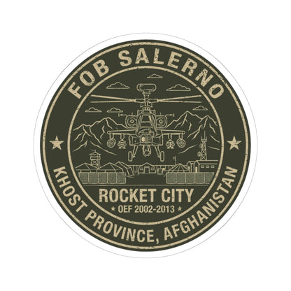 K-Factor Supply Co FOB Salerno Icon Mk 2 Sticker 6" × 6"