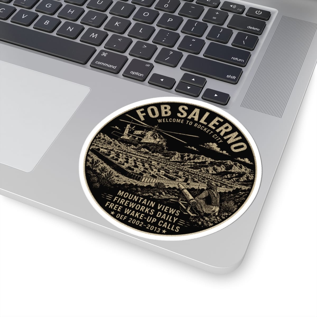 K-Factor Supply Co FOB Salerno Rocket City Sticker