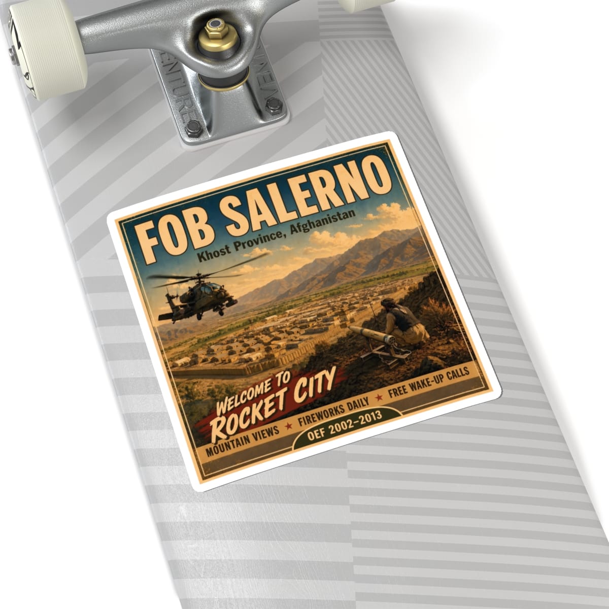 K-Factor Supply Co FOB Salerno Travel Sticker